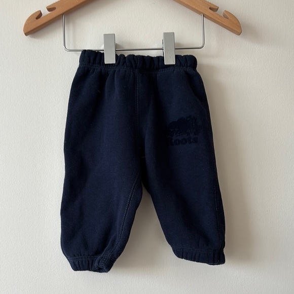 Roots Blue Casual Bottoms with Elastic Waistband - Picture 1 of 3